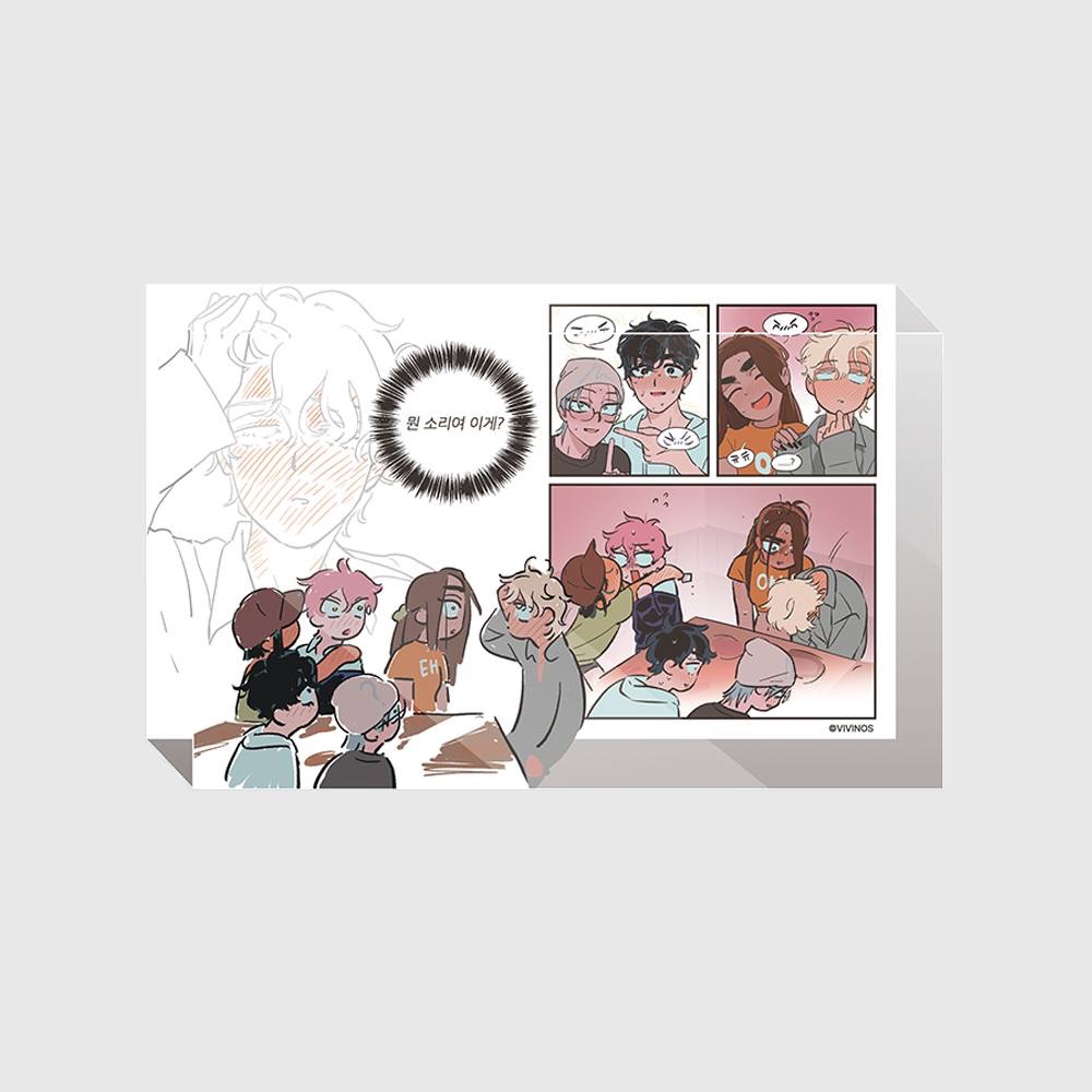 [PREORDER][HẠN 31.12] Alien Stage 3rd anniversary x Aniplus - Acrylic block